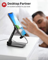Katlanabilir Masaüstü Tablet Ve Telefon Tutucu Stand Ayarlanabilir